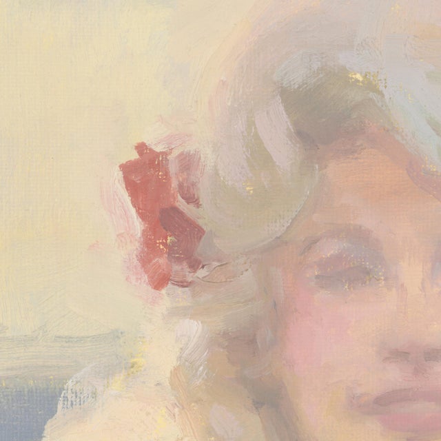 Not Yet Made - Made To Order "Dolly" Contemporary Portrait of Dolly Parton Giclee Print by Michelle Farro For Sale - Image 5 of 10