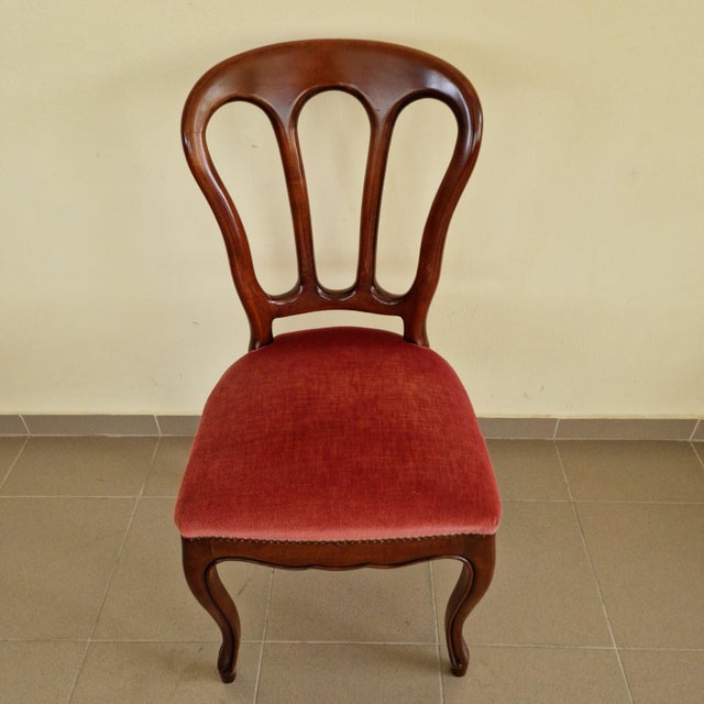 French Chippendale Dining Chairs, Set of 4 For Sale - Image 4 of 7