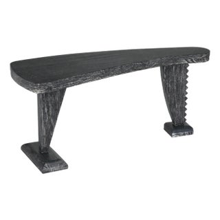 NOIR Zigmund Desk, Cinder Black For Sale