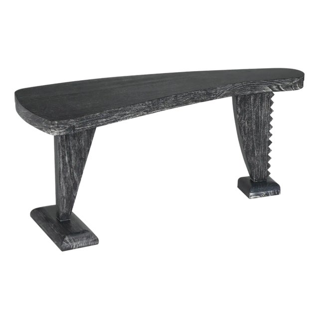 NOIR Zigmund Desk, Cinder Black For Sale