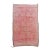 Soft Blush Pink Moroccan Wool Rug - 11.4 X 6.6 Ft For Sale