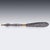 Antique 20th Century Silver Plate & Brass Peacock Letter Opener, 1890s For Sale - Image 4 of 12