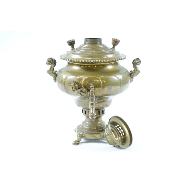 Antique Brass Samovar