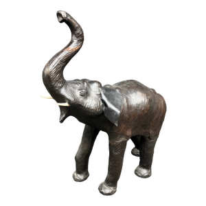 Vintage Fao Schwarz Life-Size Baby Elephant Sculpture, Mid-Century