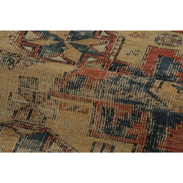 Textile Vintage Turkish Runner With Anatolian Tribal Motifs in Multicolour - Rug & Kilim For Sale - Image 7 of 7