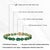 19.98ct Mix-Cut Natural Zambian Emerald Statement Bracelet in 14k Yellow Gold For Sale - Image 12 of 17