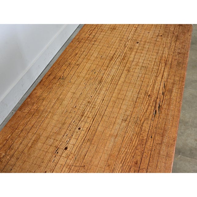 19th Century English 19th Century Pine Coffee Table For Sale - Image 5 of 12