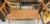 Mid-Century Bohemian Burnt Rattan Daybed Bench With Authentic Hand-Woven Cane Seat For Sale - Image 4 of 18