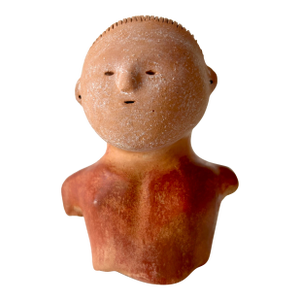 Handmade Clay Figurative Sculpture by Marty