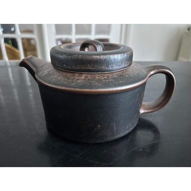 Mid-Century Modern Ruska Tea Set by Ulla Procope, 1960s, Set of 8 For Sale - Image 3 of 18