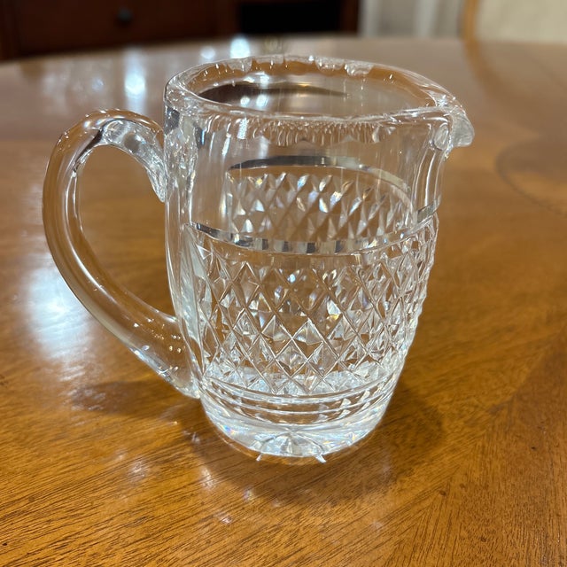 A classic pair of open sugar bowl and creamer in Waterford’s long-running Alana pattern. Each piece is crafted from heavy...