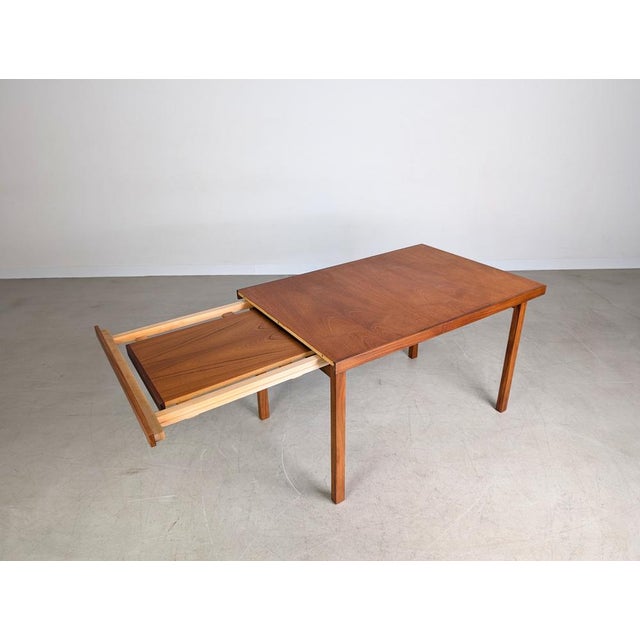 Midcentury Modern Dining Table in Teak For Sale - Image 5 of 11