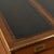 Vintage Large Scale Leather Top Campaign Style Partners Desk by Baker For Sale - Image 12 of 18