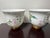 Late 20th Century Late 20th Century Kangxi Signed Chinese Famille Rose Flower Cups W/Poem Hand Painted - a Pair For Sale - Image 5 of 12