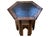 19th Century Moroccan Hexagonal Pedestal Table, 1890s For Sale - Image 5 of 14