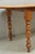 Mid 20th Century Vintage French Country Oval Pine Wood 78" Baluster Leg Farmhouse Dining Table For Sale - Image 5 of 18