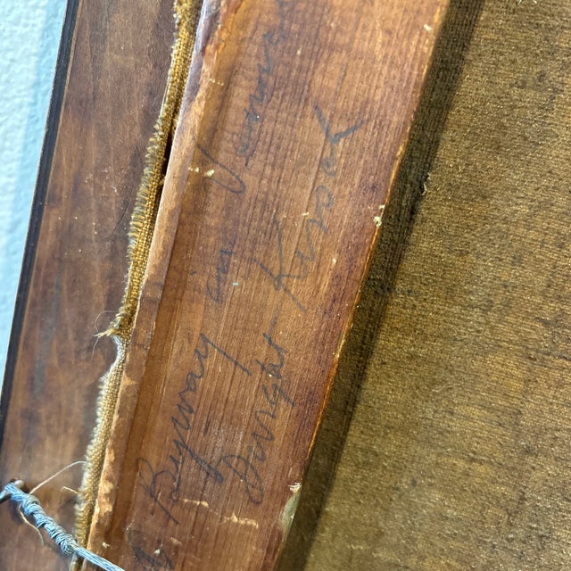 Antique Painting a Byway in Venice, Dwight Kirsch 1927 For Sale - Image 10 of 10