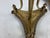 Brass Antique Early 20th Century Empire Style Marble Topped Pedestal Tables For Sale - Image 8 of 11