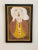 1980s Vintage Jimmy Lee Sudduth Folk Art Portrait Painting on Canvas For Sale - Image 5 of 13
