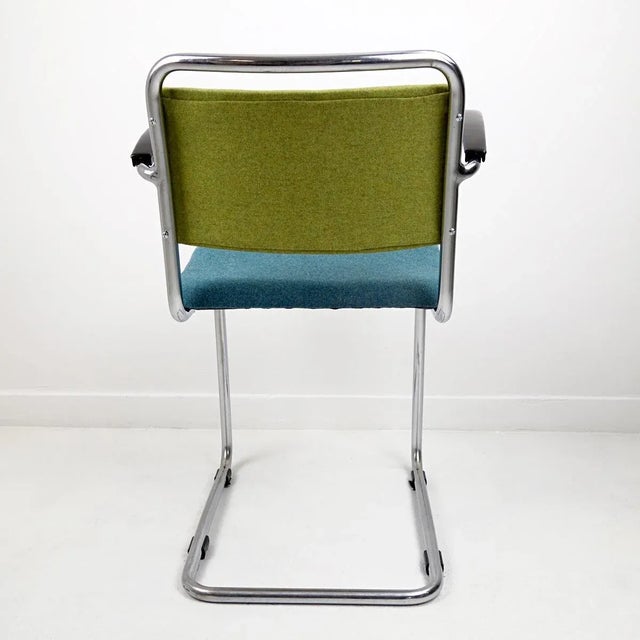 Vintage 201 Side Chair by Willem Hendrik Gispen For Sale - Image 3 of 8