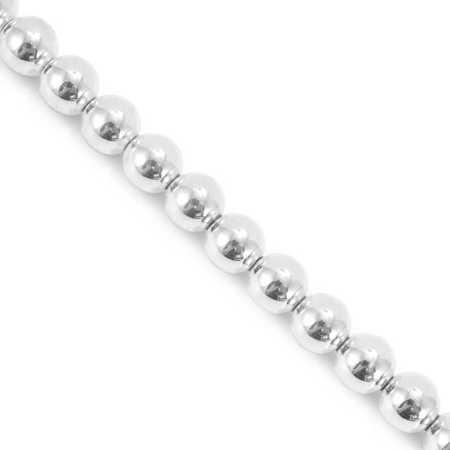 Modern Tiffany & Co. Tiffany Hardwear 925 Sterling Silver 10 MM Ball Bead Bracelet For Sale - Image 3 of 8