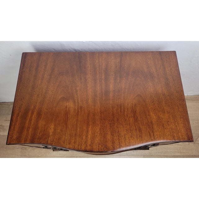 Wood Antique Chest of Drawers in Mahogany, 1890 For Sale - Image 7 of 18