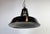 French Industrial Black Enamel Pendant Lamp from Mazda, 1960s For Sale - Image 6 of 18