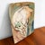Mid-Century Modern Mid Century Modern Art Pottery Tray Bull Cow Art Ceramic Decorative Raku Fired For Sale - Image 3 of 11