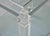 Large Italian Lucite Two-Tier Table on Casters For Sale In Detroit - Image 6 of 13
