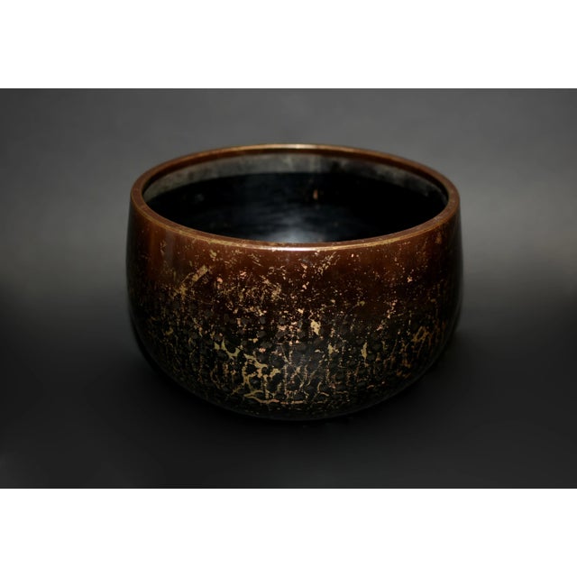 Early 20th Century Antique Rose Gold Japanese Singing Bowl For Sale - Image 5 of 11