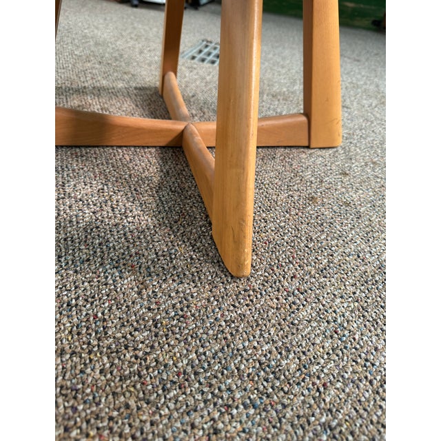 Heywood-Wakefield Mid 20th Century Heywood-Wakefield Stool For Sale - Image 4 of 10