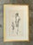 Vintage Pierre Cardin Fashion Sketch For Sale - Image 10 of 12