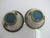 Chinese Small Cloisonne Flower Branch Green Interior Bowl Pair For Sale In Portland, OR - Image 6 of 9