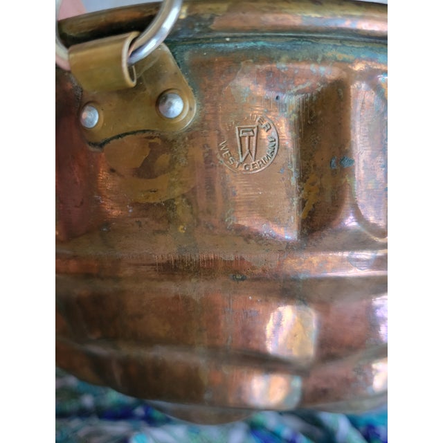 Vintage, Wagner (Christian Wagner) Cooper Bundt Cake Mold For Sale - Image 10 of 10