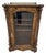 19th Century Burr Walnut Victorian Music Cabinet For Sale