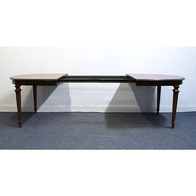 Late 20th Century Thomasville Furniture Cellini Collection Italian Provincial 68" Oval Dining Table 7421-752 For Sale - Image 5 of 10