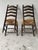 Country-Style Chairs in Walnut and Straw, 1950, Set of 2 For Sale - Image 12 of 17