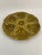 1950s 1950s French Gien Majolica Olive Green Oyster Plate For Sale - Image 5 of 16