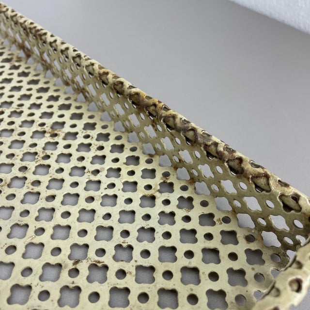 French Metal Tray Rigituelle by Mathieu Matégot, 1950s For Sale - Image 13 of 18