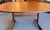 Wood European Mid Century Modern Extending Oval Teak Dining Table W/ Butterfly Leaf & Whale Fin Pedestal Base by G-Plan Furniture, Uk c.1960 For Sale - Image 7 of 14