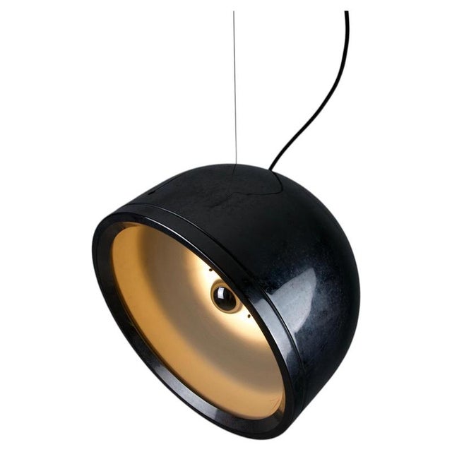 Chrome Pendant Lamp in the Style of Artemide, Italy, 1970s For Sale - Image 13 of 13
