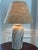 Mid -Century Modern Hand Painted Table Lamps - A Pair For Sale - Image 9 of 15