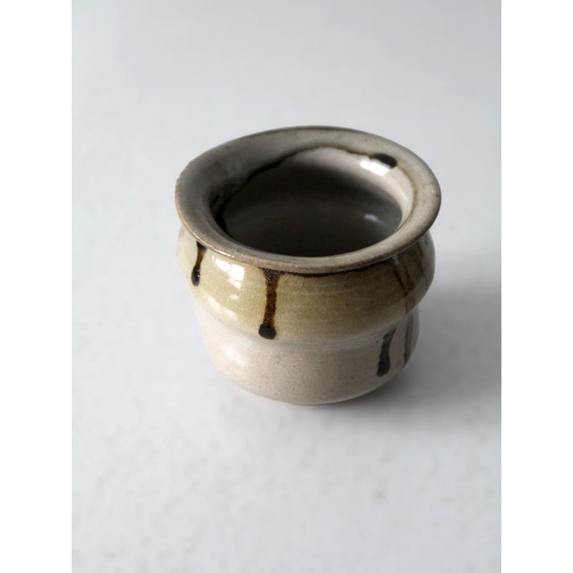 Vintage Studio Pottery Vase For Sale - Image 10 of 12
