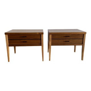 Mid-Century Modern Lane Nightstands - a Pair For Sale