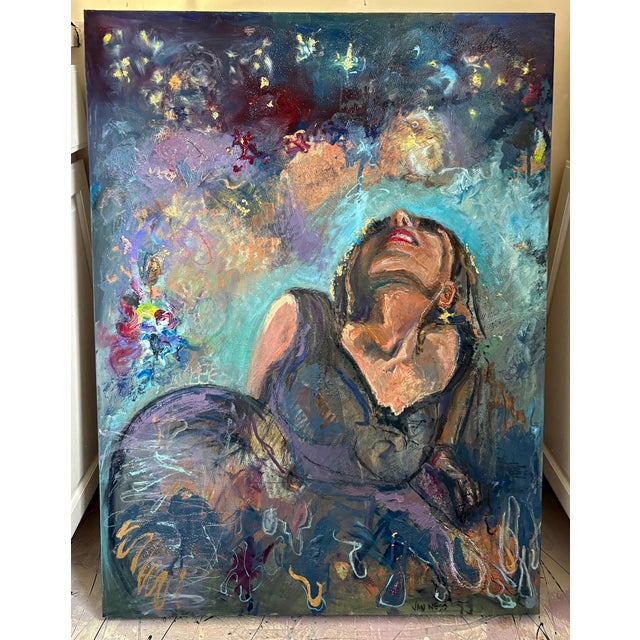 30”x40”x2”, gallery wrapped canvas oil painting, ready to hang, no frame needed. Van Ness Artist Statement I am an oil...