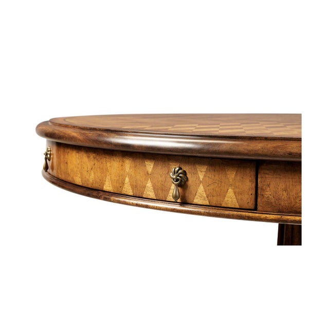 George III Parquetry Center Table For Sale - Image 4 of 5