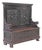 1800s Antique Hall Bench, Italian Ren Revival, Walnut, W/ Dragons, Storage!! For Sale