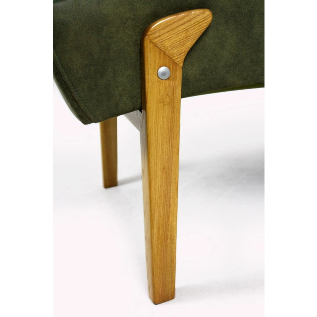 Mid-Century Ash Armchair, 1960s For Sale - Image 9 of 17