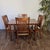 Early 21st Century Solid Wood Craftsman Mission Style Dining Set For Sale - Image 5 of 11