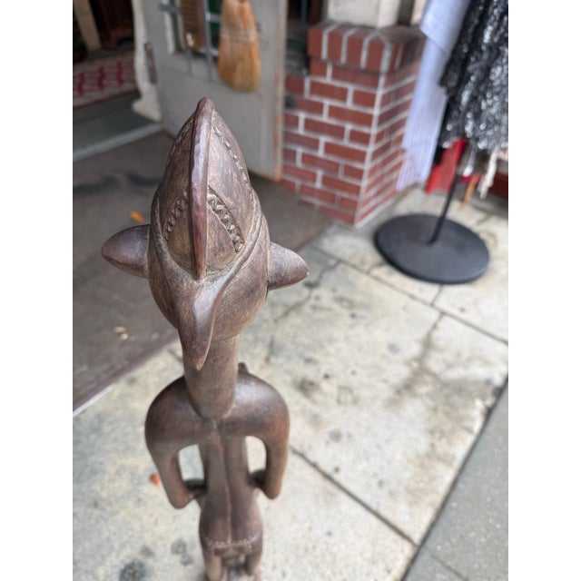 Brown Senufo Rhythm Pounder For Sale - Image 8 of 8